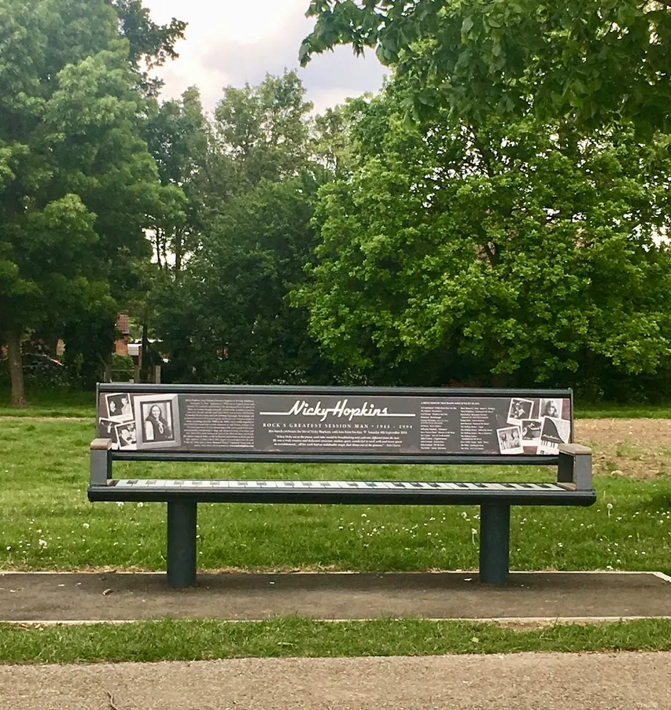 Nicky Hopkins Memorial Bench