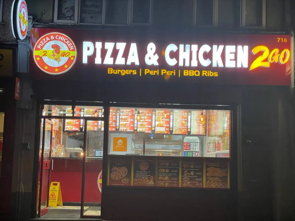 Pizza & Chicken 2 Go Opening Times, Contacts Pizza delivery in London