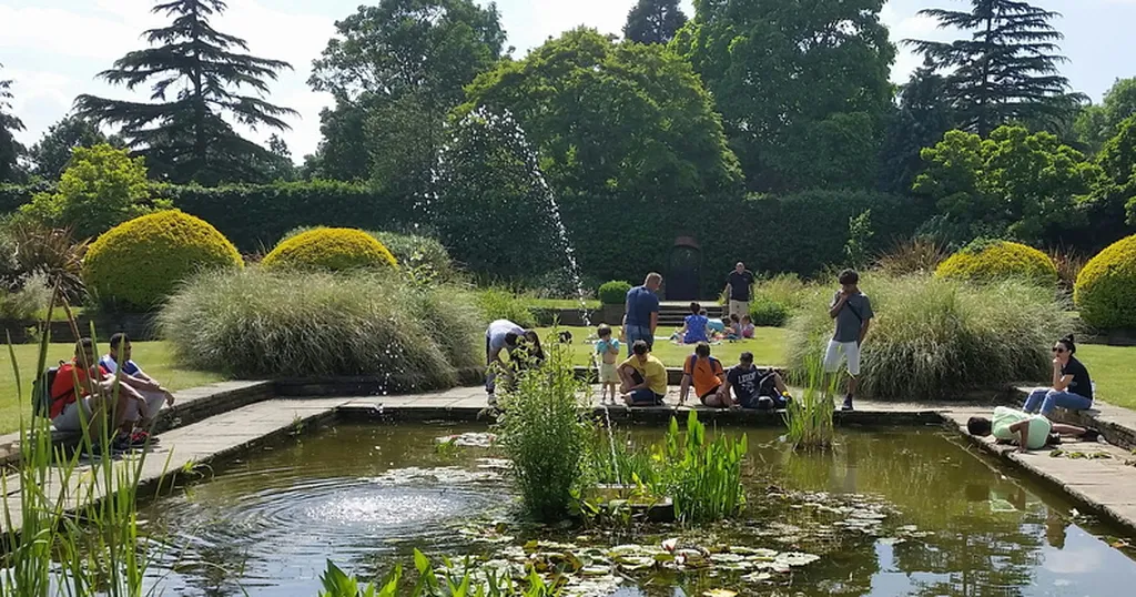 The Canons Park Estate pond