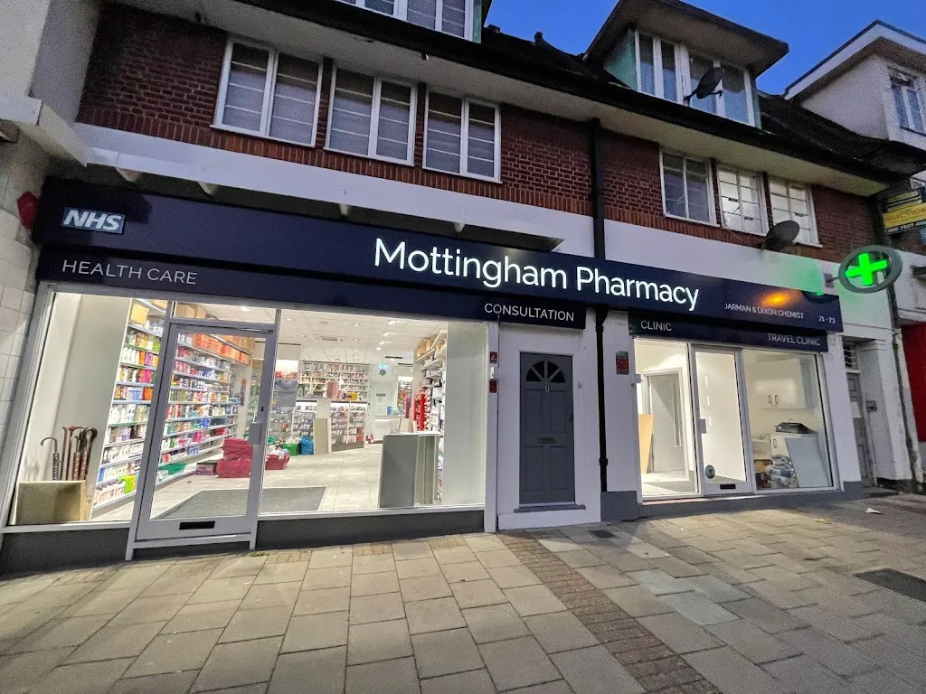 Mottingham Pharmacy + Yellow Fever Travel Vaccine Clinic (Jarman & Dixon Chemist)