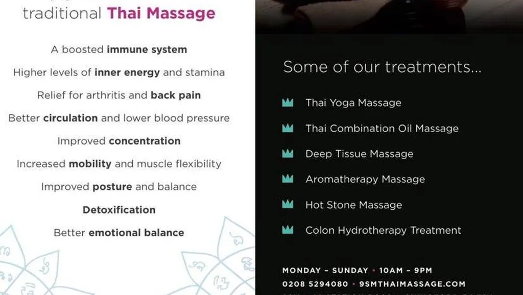 9SM Thai massage