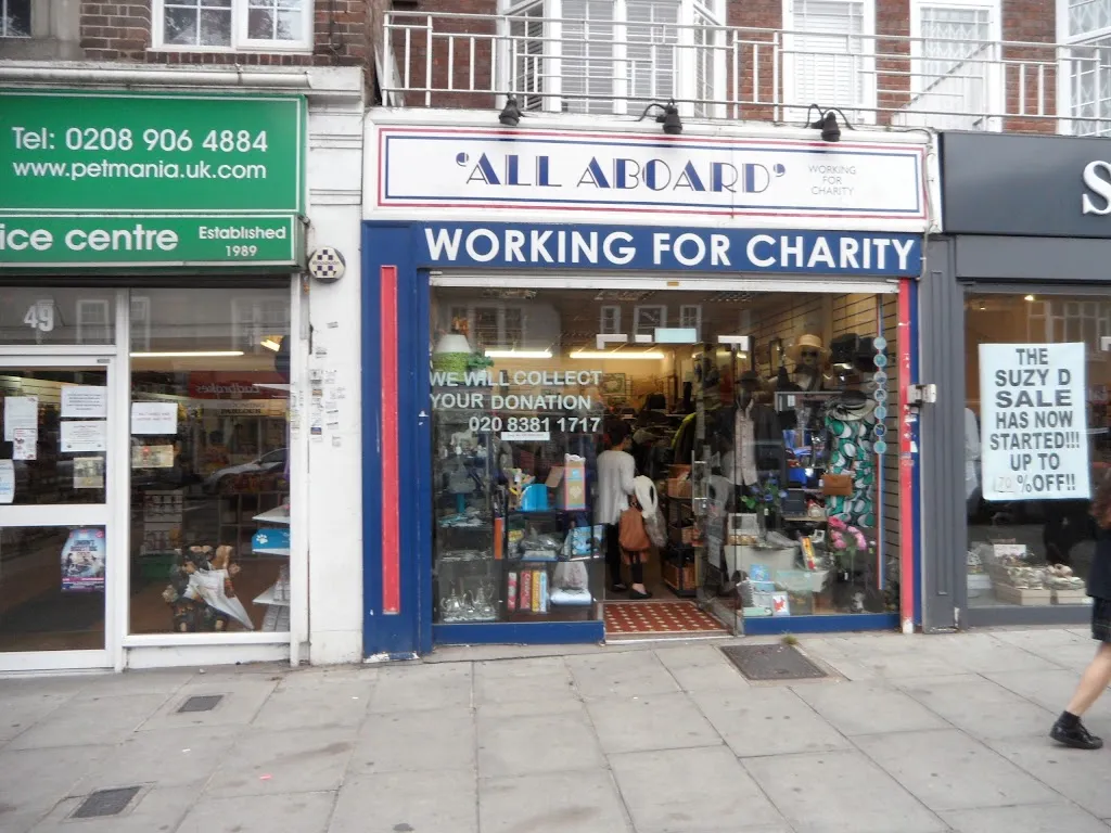 All Aboard Charity Shops
