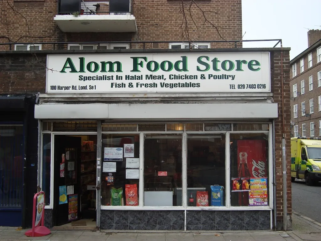 Alom Food Store.