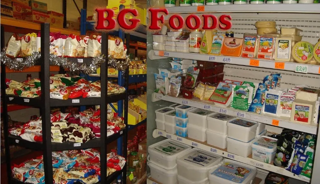 Bulgarian food shop
