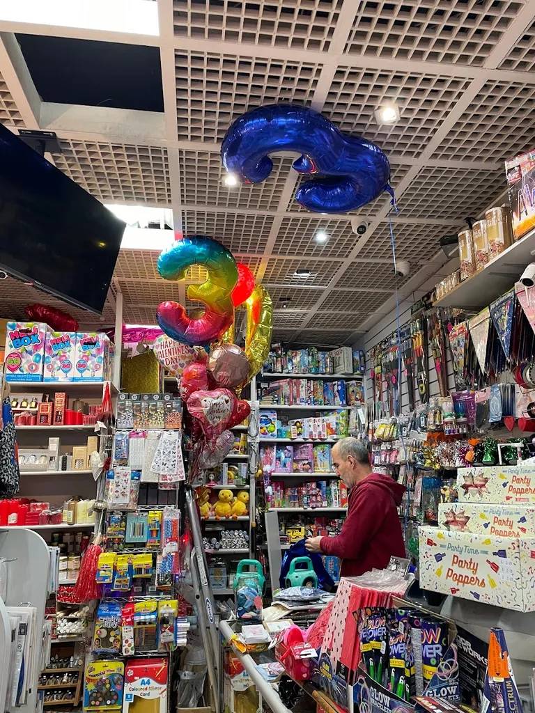 EXCITING Parties & Balloons Shop | Greetings Cards | Helium | Gender Reveal Extinguishers