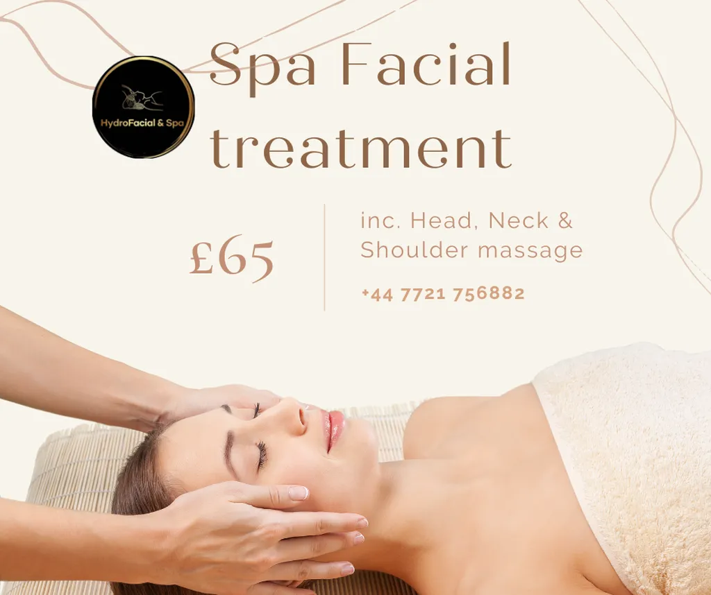 Hydro Facial and Spa