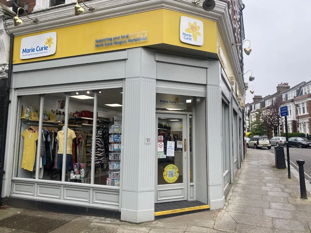 Marie Curie Charity Shop Belsize Park