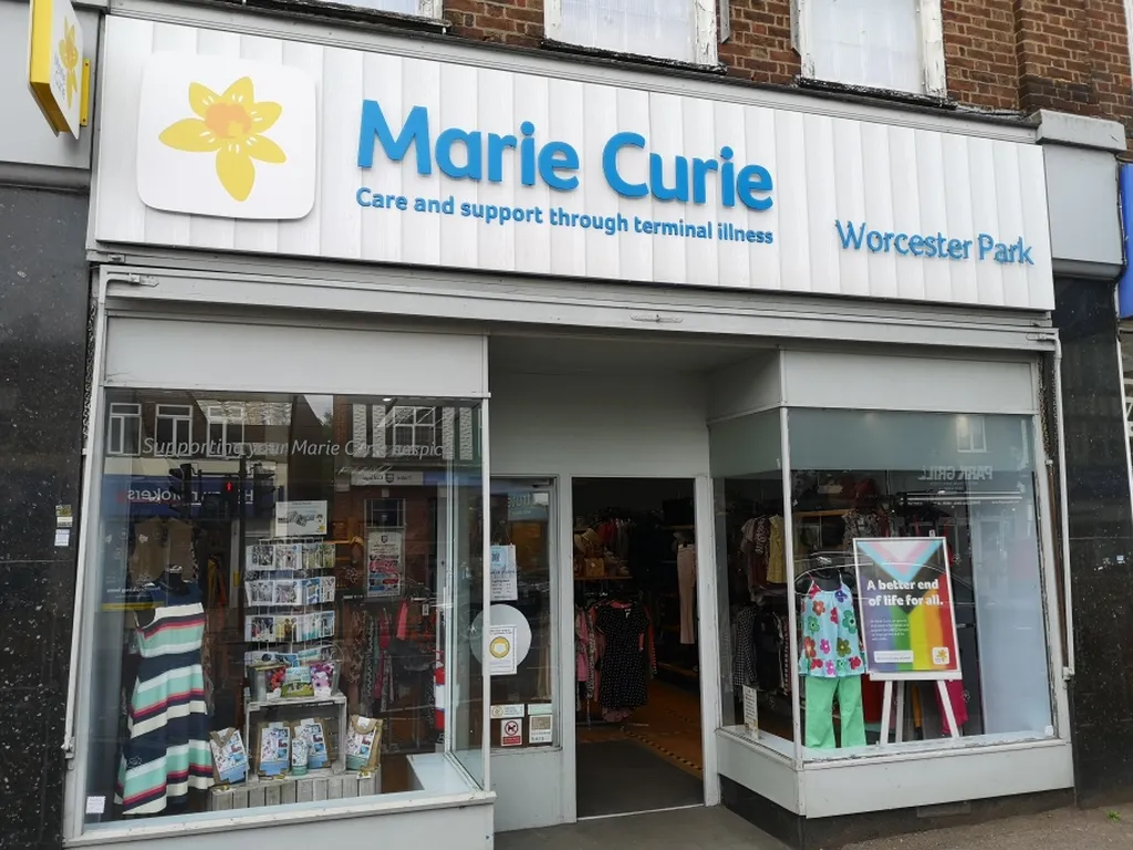 Marie Curie Charity Shop Worcester Park