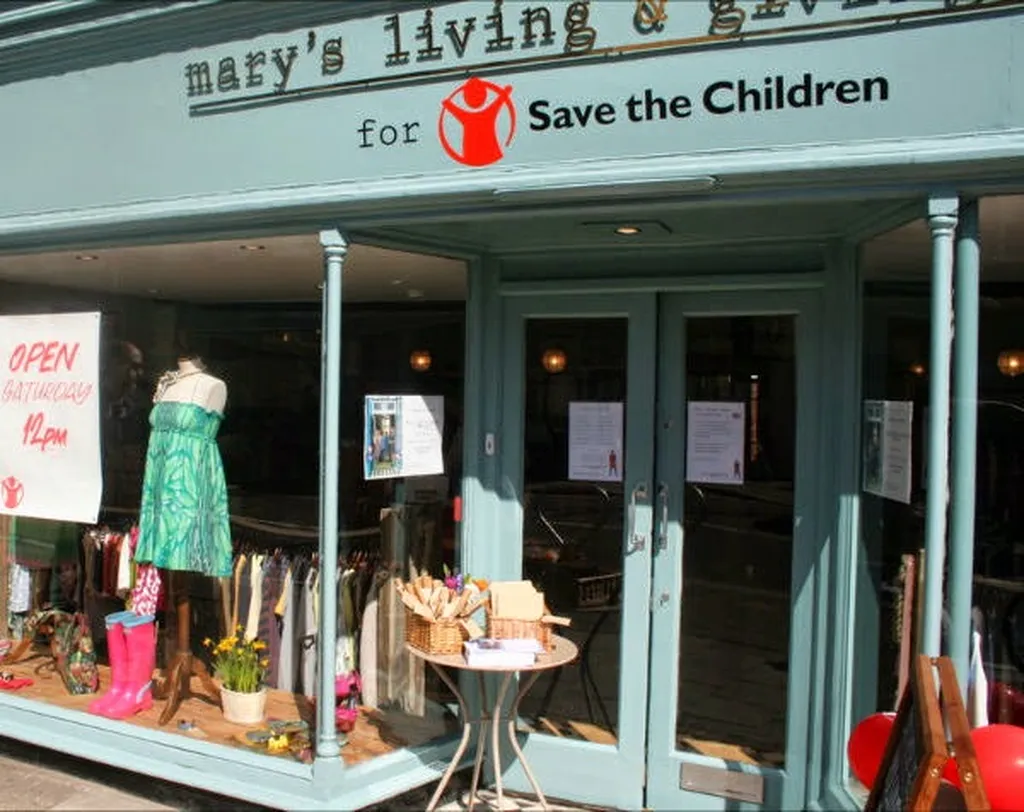 Mary's Living & Giving Shop for Save the Children