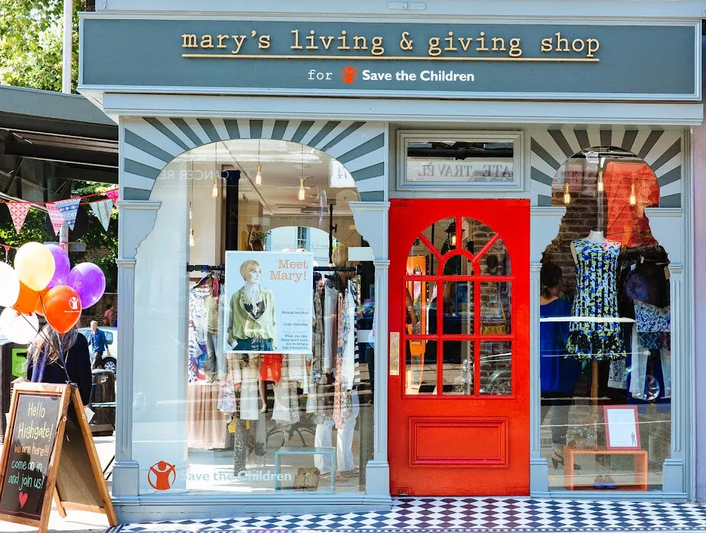 Mary's Living & Giving Shop for Save the Children - Highgate Village