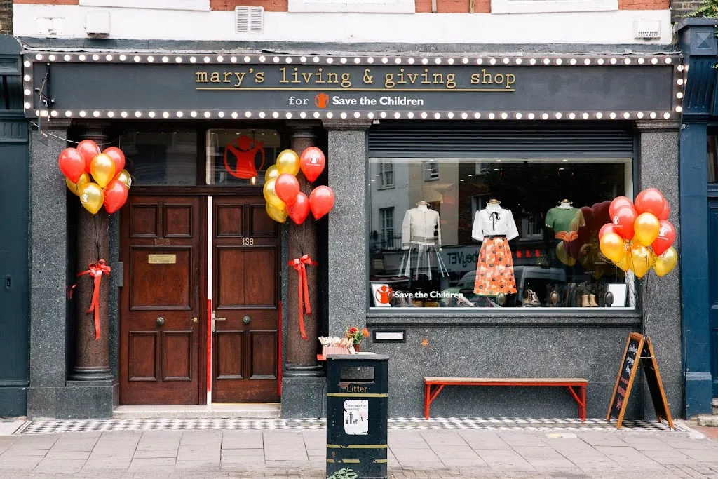 Mary's Living & Giving Shop For Save the Children